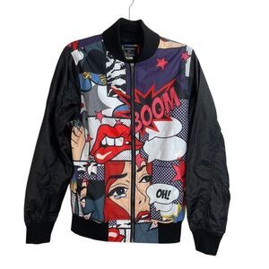 New Screenshot Animation Cartoon Bomber Jacket Pop Size S